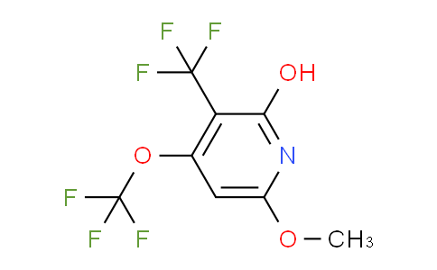 2-Hydroxy-6-methoxy-4-(trifluoromethoxy)-3-(trifluoromethyl)pyridine