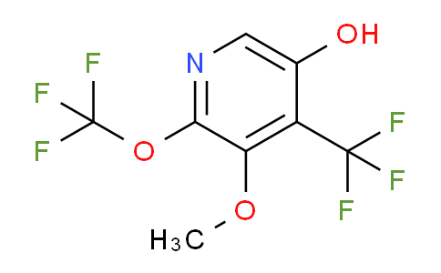 AM226528 | 1804811-02-6 | 5-Hydroxy-3-methoxy-2-(trifluoromethoxy)-4-(trifluoromethyl)pyridine