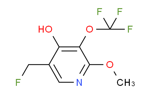 5-(Fluoromethyl)-4-hydroxy-2-methoxy-3-(trifluoromethoxy)pyridine