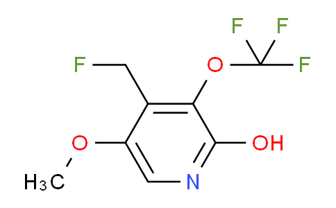 4-(Fluoromethyl)-2-hydroxy-5-methoxy-3-(trifluoromethoxy)pyridine