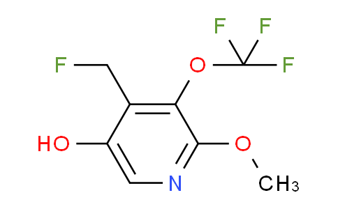 4-(Fluoromethyl)-5-hydroxy-2-methoxy-3-(trifluoromethoxy)pyridine