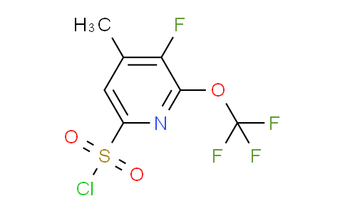 AM226534 | 1806725-89-2 | 3-Fluoro-4-methyl-2-(trifluoromethoxy)pyridine-6-sulfonyl chloride