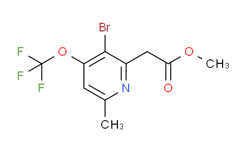 AM22654 | 1804651-71-5 | Methyl 3-bromo-6-methyl-4-(trifluoromethoxy)pyridine-2-acetate