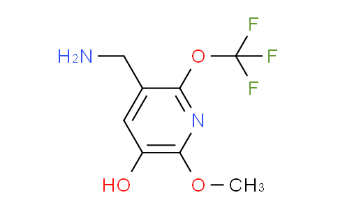 3-(Aminomethyl)-5-hydroxy-6-methoxy-2-(trifluoromethoxy)pyridine