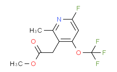 Methyl 6-fluoro-2-methyl-4-(trifluoromethoxy)pyridine-3-acetate