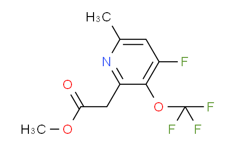 AM226548 | 1806730-06-2 | Methyl 4-fluoro-6-methyl-3-(trifluoromethoxy)pyridine-2-acetate