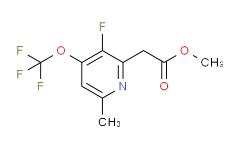 Methyl 3-fluoro-6-methyl-4-(trifluoromethoxy)pyridine-2-acetate