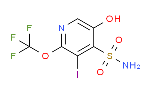 5-Hydroxy-3-iodo-2-(trifluoromethoxy)pyridine-4-sulfonamide