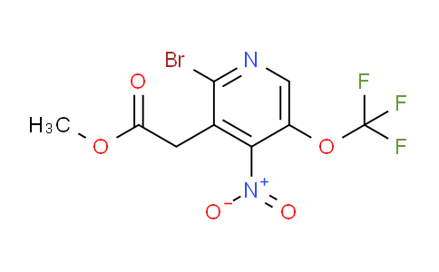 AM22656 | 1803914-35-3 | Methyl 2-bromo-4-nitro-5-(trifluoromethoxy)pyridine-3-acetate