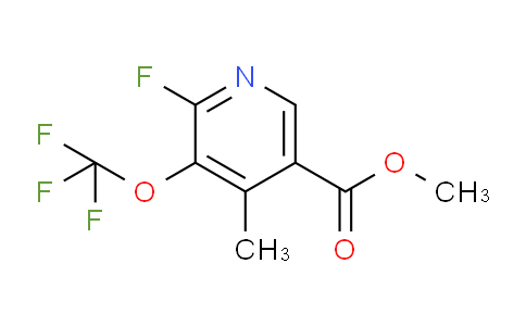 Methyl 2-fluoro-4-methyl-3-(trifluoromethoxy)pyridine-5-carboxylate