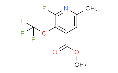 Methyl 2-fluoro-6-methyl-3-(trifluoromethoxy)pyridine-4-carboxylate