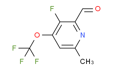 AM226567 | 1806719-53-8 | 3-Fluoro-6-methyl-4-(trifluoromethoxy)pyridine-2-carboxaldehyde