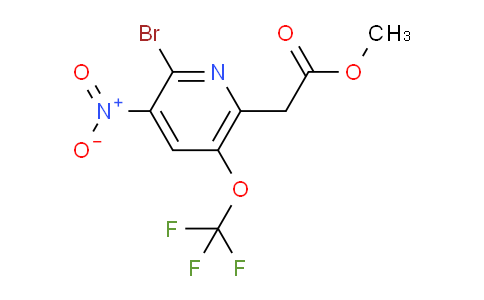 AM22658 | 1804655-84-2 | Methyl 2-bromo-3-nitro-5-(trifluoromethoxy)pyridine-6-acetate