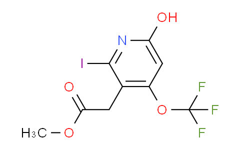 AM226580 | 1806183-19-6 | Methyl 6-hydroxy-2-iodo-4-(trifluoromethoxy)pyridine-3-acetate