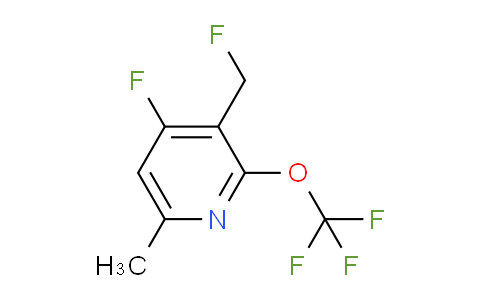 AM226594 | 1803701-61-2 | 4-Fluoro-3-(fluoromethyl)-6-methyl-2-(trifluoromethoxy)pyridine