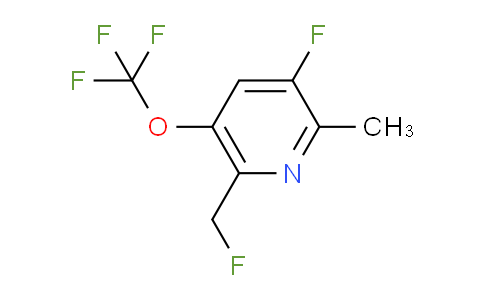 AM226595 | 1804435-77-5 | 3-Fluoro-6-(fluoromethyl)-2-methyl-5-(trifluoromethoxy)pyridine