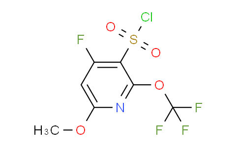 AM226612 | 1804327-10-3 | 4-Fluoro-6-methoxy-2-(trifluoromethoxy)pyridine-3-sulfonyl chloride