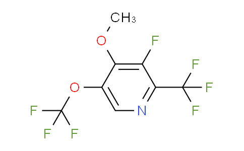 AM226641 | 1804303-34-1 | 3-Fluoro-4-methoxy-5-(trifluoromethoxy)-2-(trifluoromethyl)pyridine