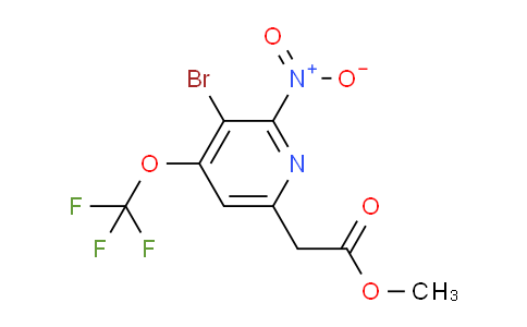 AM22668 | 1806124-60-6 | Methyl 3-bromo-2-nitro-4-(trifluoromethoxy)pyridine-6-acetate