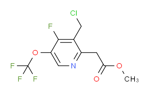 AM226686 | 1804335-62-3 | Methyl 3-(chloromethyl)-4-fluoro-5-(trifluoromethoxy)pyridine-2-acetate
