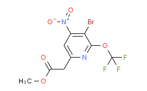 AM22671 | 1803914-45-5 | Methyl 3-bromo-4-nitro-2-(trifluoromethoxy)pyridine-6-acetate