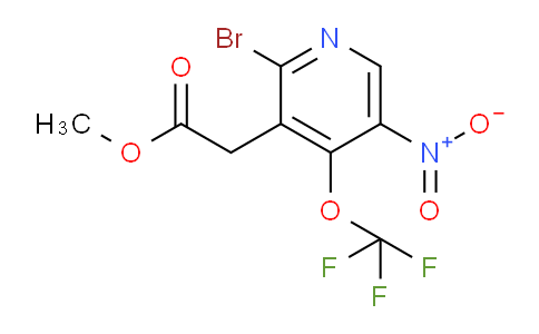 AM22672 | 1804655-91-1 | Methyl 2-bromo-5-nitro-4-(trifluoromethoxy)pyridine-3-acetate