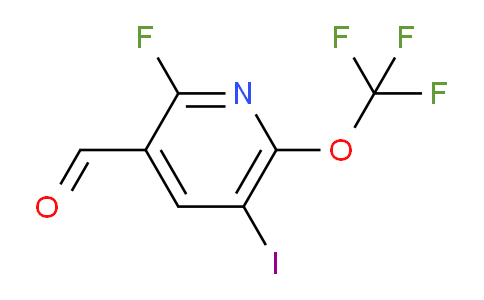 AM226748 | 1803653-97-5 | 2-Fluoro-5-iodo-6-(trifluoromethoxy)pyridine-3-carboxaldehyde