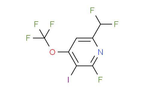 AM226752 | 1804322-44-8 | 6-(Difluoromethyl)-2-fluoro-3-iodo-4-(trifluoromethoxy)pyridine