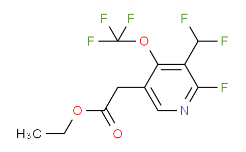 AM226760 | 1804340-91-7 | Ethyl 3-(difluoromethyl)-2-fluoro-4-(trifluoromethoxy)pyridine-5-acetate