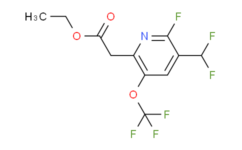 AM226761 | 1804340-97-3 | Ethyl 3-(difluoromethyl)-2-fluoro-5-(trifluoromethoxy)pyridine-6-acetate