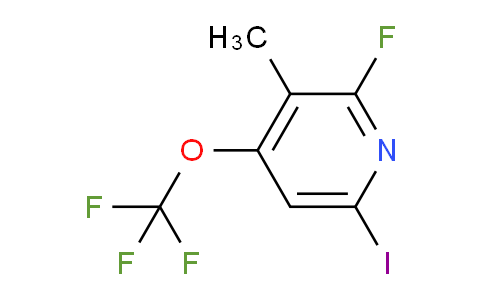 AM226770 | 1804740-68-8 | 2-Fluoro-6-iodo-3-methyl-4-(trifluoromethoxy)pyridine