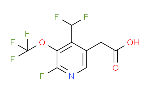 AM226773 | 1804480-59-8 | 4-(Difluoromethyl)-2-fluoro-3-(trifluoromethoxy)pyridine-5-acetic acid