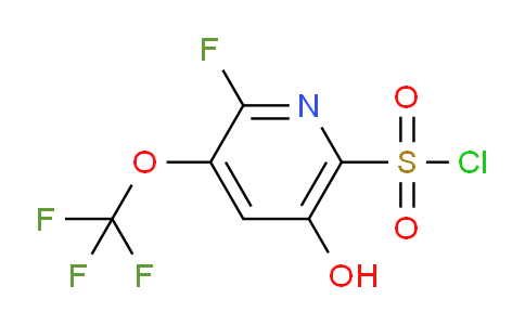 AM226776 | 1805943-98-9 | 2-Fluoro-5-hydroxy-3-(trifluoromethoxy)pyridine-6-sulfonyl chloride