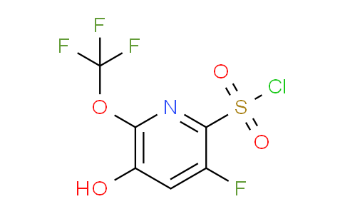 AM226778 | 1804318-63-5 | 3-Fluoro-5-hydroxy-6-(trifluoromethoxy)pyridine-2-sulfonyl chloride