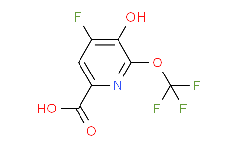 AM226786 | 1805950-47-3 | 4-Fluoro-3-hydroxy-2-(trifluoromethoxy)pyridine-6-carboxylic acid