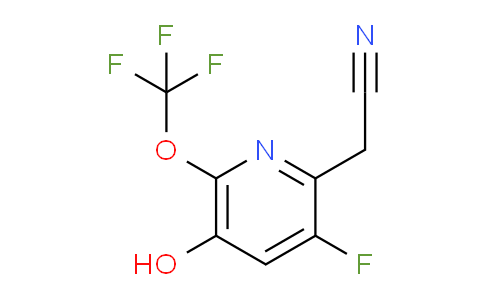 AM226790 | 1806723-40-9 | 3-Fluoro-5-hydroxy-6-(trifluoromethoxy)pyridine-2-acetonitrile