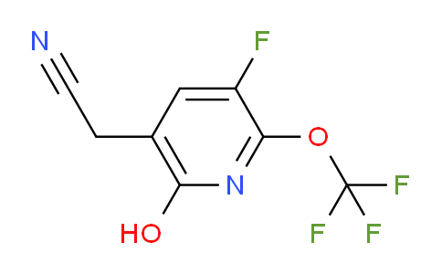 AM226792 | 1804304-92-4 | 3-Fluoro-6-hydroxy-2-(trifluoromethoxy)pyridine-5-acetonitrile
