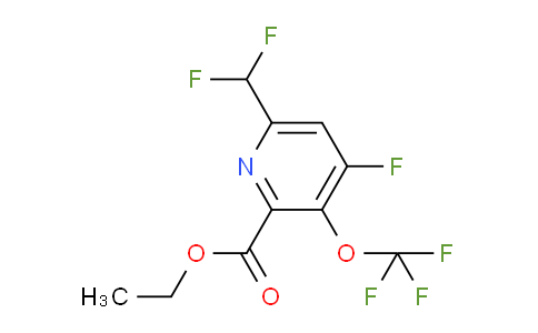AM226798 | 1806190-48-6 | Ethyl 6-(difluoromethyl)-4-fluoro-3-(trifluoromethoxy)pyridine-2-carboxylate