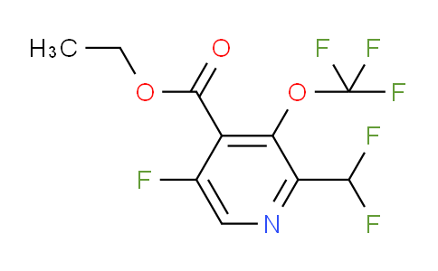 AM226799 | 1804765-83-0 | Ethyl 2-(difluoromethyl)-5-fluoro-3-(trifluoromethoxy)pyridine-4-carboxylate