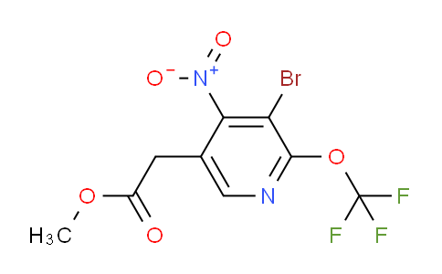 AM22682 | 1804568-04-4 | Methyl 3-bromo-4-nitro-2-(trifluoromethoxy)pyridine-5-acetate