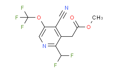 AM226820 | 1804810-29-4 | Methyl 4-cyano-2-(difluoromethyl)-5-(trifluoromethoxy)pyridine-3-acetate