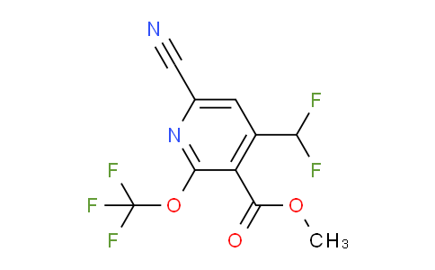 AM226828 | 1806721-23-2 | Methyl 6-cyano-4-(difluoromethyl)-2-(trifluoromethoxy)pyridine-3-carboxylate