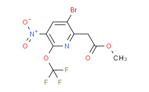 AM22683 | 1806091-40-6 | Methyl 3-bromo-5-nitro-6-(trifluoromethoxy)pyridine-2-acetate