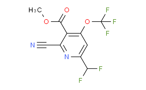 AM226830 | 1806721-34-5 | Methyl 2-cyano-6-(difluoromethyl)-4-(trifluoromethoxy)pyridine-3-carboxylate