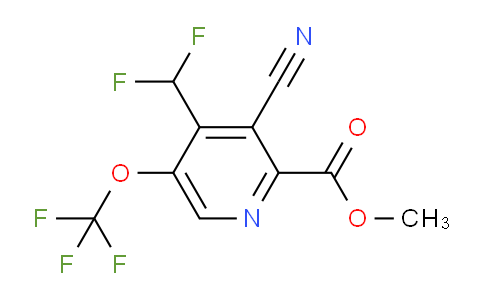 AM226832 | 1804306-22-6 | Methyl 3-cyano-4-(difluoromethyl)-5-(trifluoromethoxy)pyridine-2-carboxylate