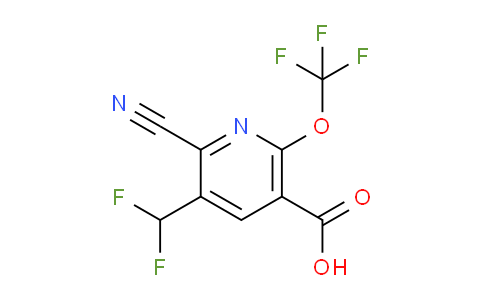 AM226835 | 1804791-49-8 | 2-Cyano-3-(difluoromethyl)-6-(trifluoromethoxy)pyridine-5-carboxylic acid