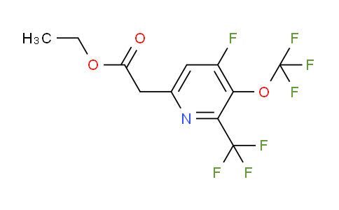AM226837 | 1805976-01-5 | Ethyl 4-fluoro-3-(trifluoromethoxy)-2-(trifluoromethyl)pyridine-6-acetate