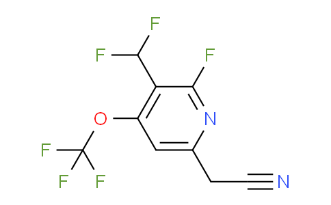 AM226839 | 1804761-68-9 | 3-(Difluoromethyl)-2-fluoro-4-(trifluoromethoxy)pyridine-6-acetonitrile