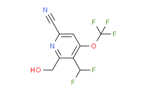AM226841 | 1805925-78-3 | 6-Cyano-3-(difluoromethyl)-4-(trifluoromethoxy)pyridine-2-methanol