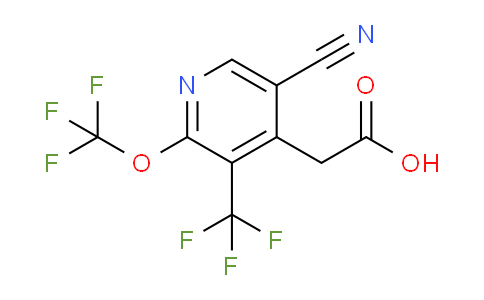 AM226851 | 1805923-62-9 | 5-Cyano-2-(trifluoromethoxy)-3-(trifluoromethyl)pyridine-4-acetic acid